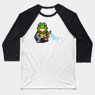 Fighting Frog Sprite Baseball T-Shirt